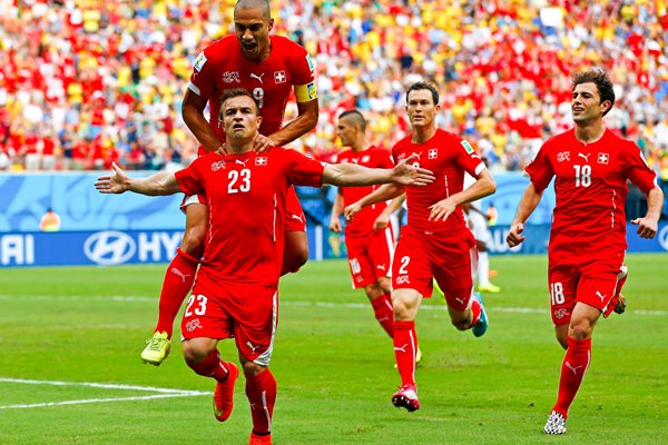  Xherdan Shaqiri Switzerland 2014 World Cup