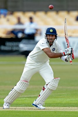 Cheteshwar Pujara Leicestershire v India - Tour Match 2014