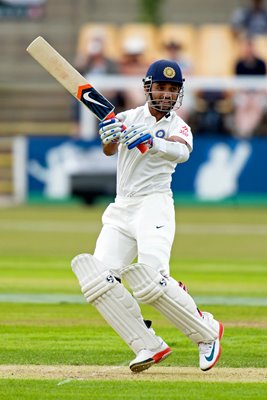 Ajinkya Rahane Leicestershire v India - Tour Match 2014