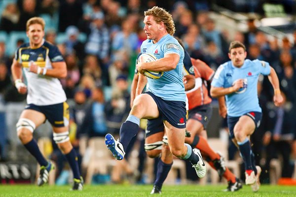 Michael Hooper Waratahs v Brumbies 2014