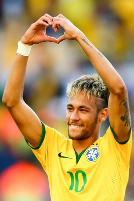 Neymar Brazil 2014 World Cup