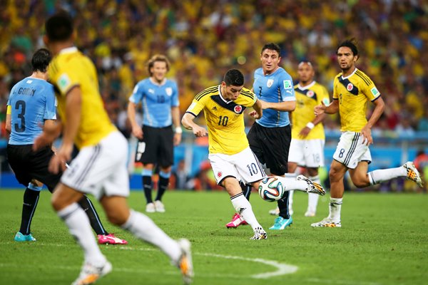 James Rodriguez goal Colombia 2014 World Cup