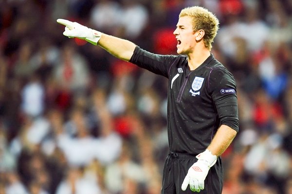 Joe Hart England v Montenegro 2010