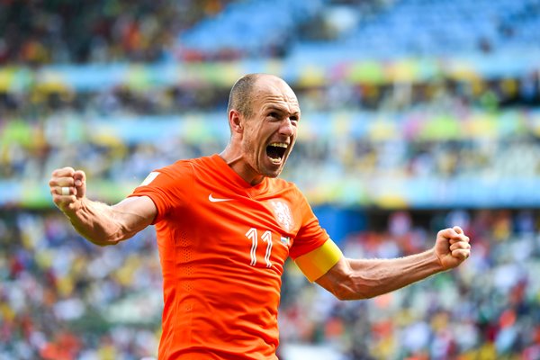  Arjen Robben of the Netherlands 2014 World Cup