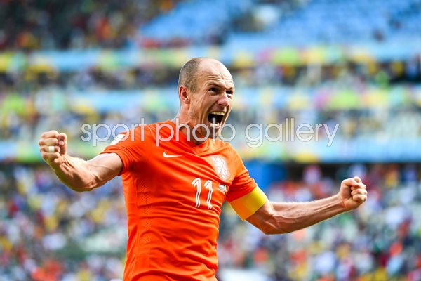  Arjen Robben of the Netherlands 2014 World Cup