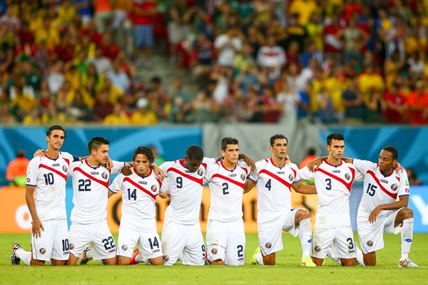 Costa Rica players 2014 World Cup
