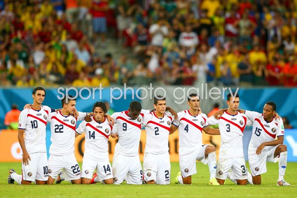 Costa Rica players 2014 World Cup