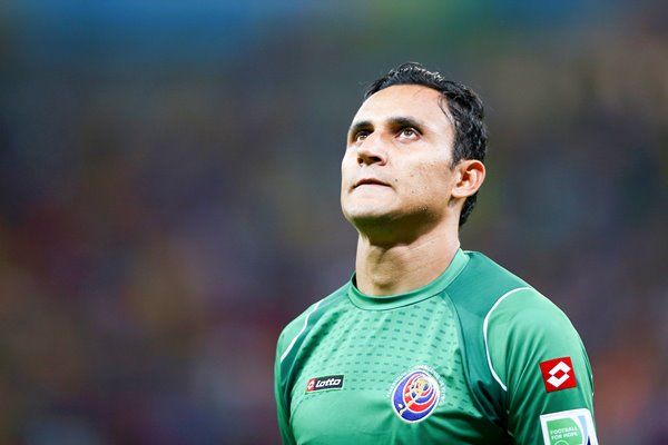 Keylor Navas Costa Rica portrait 2014 World Cup