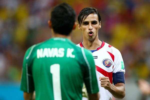 Bryan Ruiz Keylor Navas Costa Rica 2014 World Cup