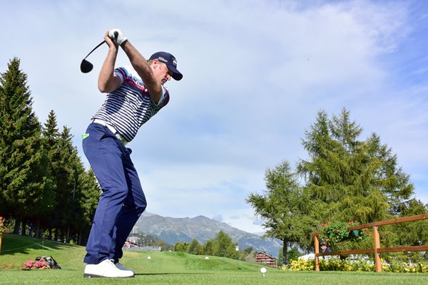 Jamie Donaldson European Masters at Crans-sur-Sierre