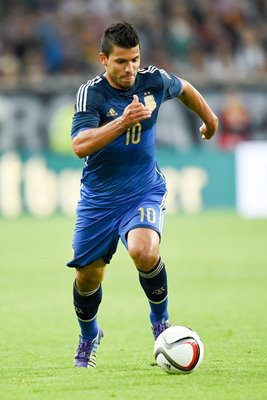 Sergio Aguero of Argentina