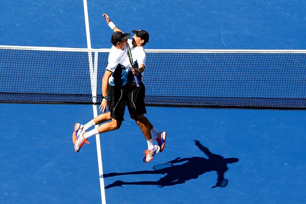 Bryan Bros 2014 US Open celebration