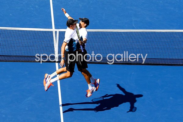Bryan Bros 2014 US Open celebration