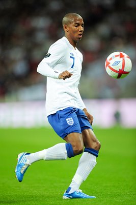 Ashley Young England v Montenegro 2010