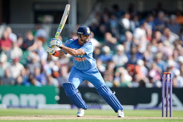 Suresh Raina India v England ODI Headingley 2014