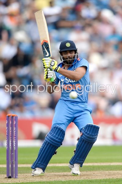 Ravindra Jadeja India v England Headingley 2014
