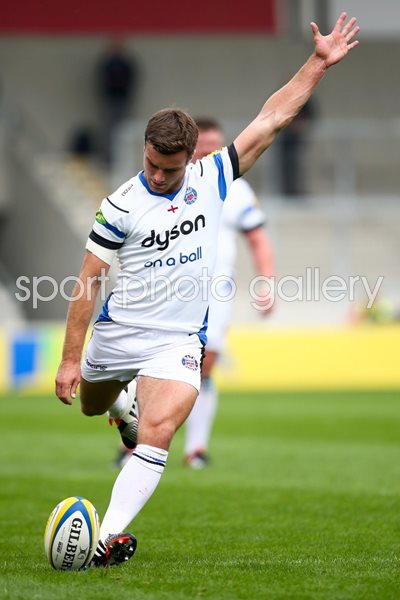George Ford Bath Rugby v Sale Sharks Salford 2014
