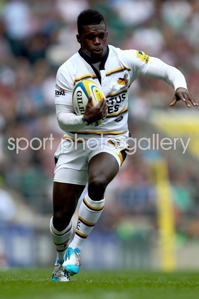 Christian Wade Wasps v Saracens Twickenham 2014