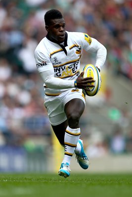 Christian Wade Wasps v Saracens Twickenham 2014