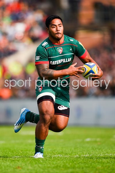Manu Tuilagi Leicester Tigers v Newcastle Falcons 2014