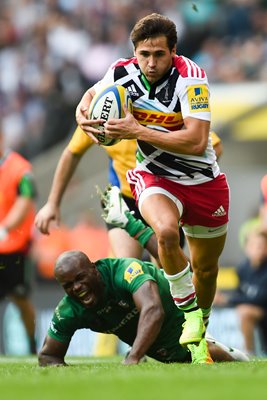 Ollie Lindsay-Hague Harlequins v London Irish Twickenham 2014