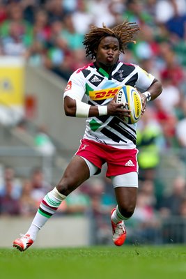 Marland Yarde Harlequins v London Irish Twickenham 2014