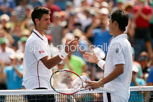 Kei Nishikori Japan beats Novak Djokovic 2014 US Open