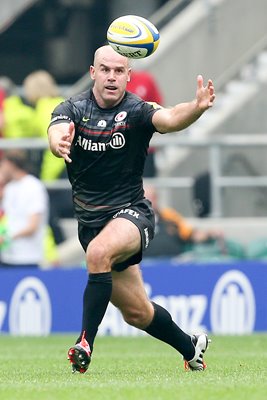 Charlie Hodgson Saracens v Wasps Twickenham 2014