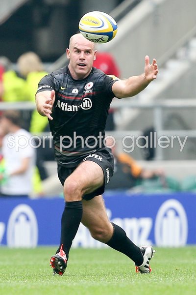 Charlie Hodgson Saracens v Wasps Twickenham 2014