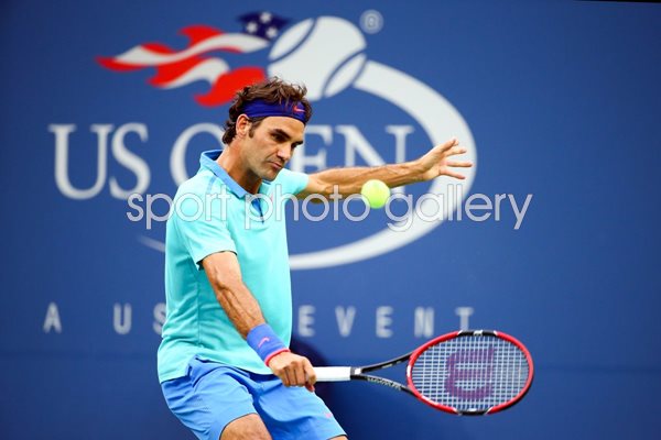 Roger Federer Backhand US Open New York 2014
