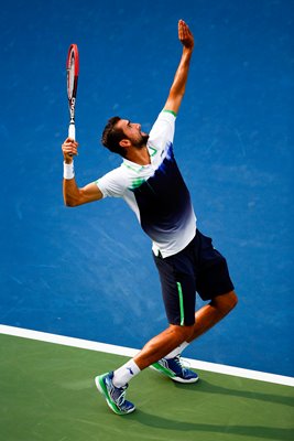 Marin Cilic Croatia beats Roger Federer 2014 US Open 