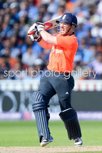 Eoin Morgan England v India T20 Edgbaston 2014