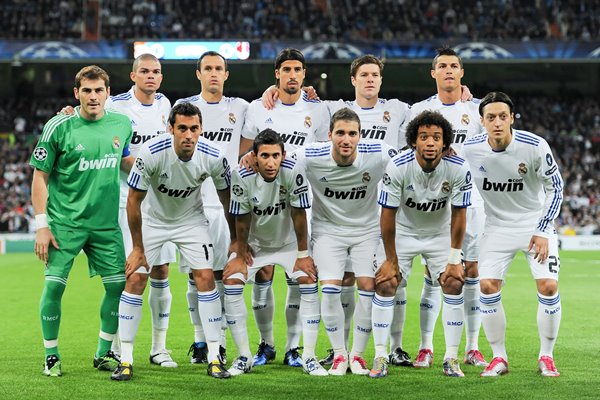 Real Madrid v AC Milan Champions League 2011