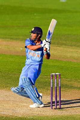 MS Dhoni India Captain v England Edgbaston 2014