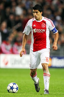 Luis Suarez Ajax Amsterdam Champions League