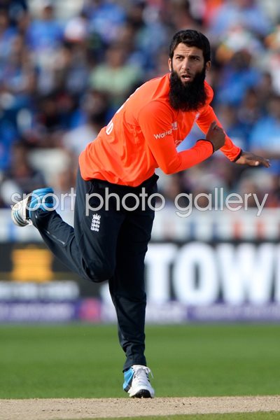 Moeen Ali England v India T20 Edgbaston 2014