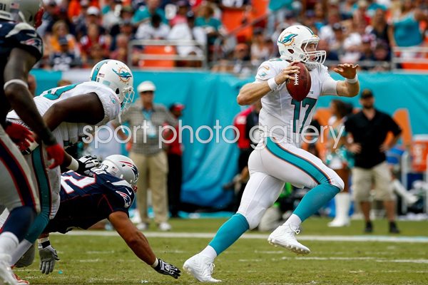  Ryan Tannehill Dolphins Sun Life 2014 