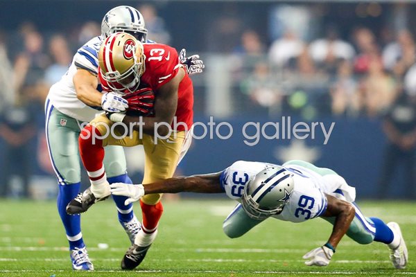 Steve Johnson 49ers Brandon Carr Cowboys 2014