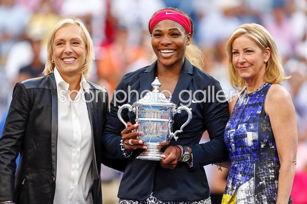 18 Time Grand Slam Winners - Martina Navratilova, Serena Williams & Chris Evert
