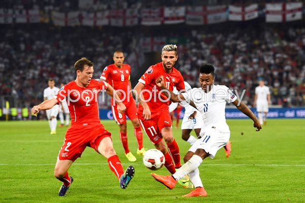 Raheem Sterling England v Switzerland