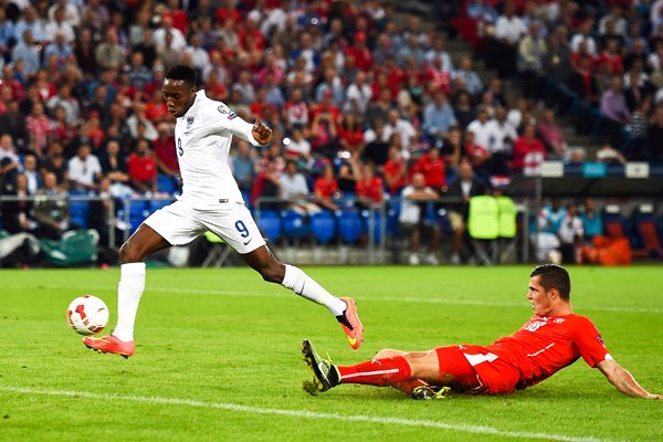 Danny Welbeck England scores v Switzerland