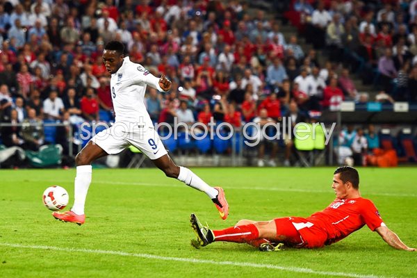 Danny Welbeck England scores v Switzerland
