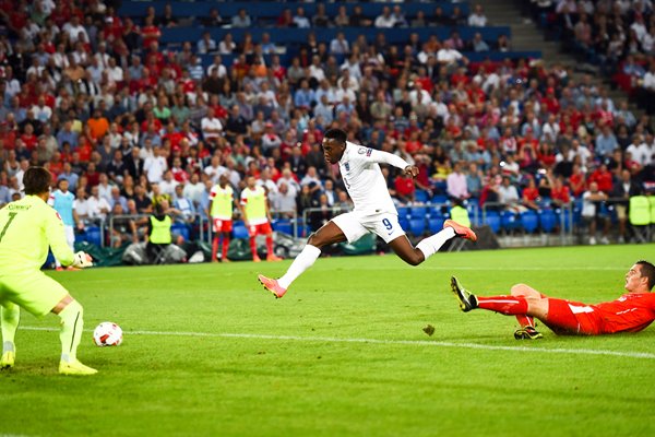 Danny Welbeck England goal v Switzerland