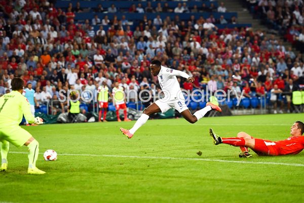 Danny Welbeck England goal v Switzerland