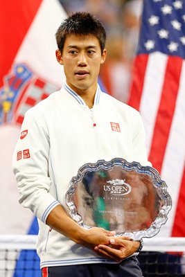 Kei Nishikori Japan 2014 US Open Runner Up