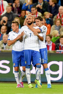 Simone Zaza Italy Euro 2016 Qualifier