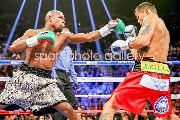 Floyd Mayweather Jr. v Marcos Maidana las Vegas 2014