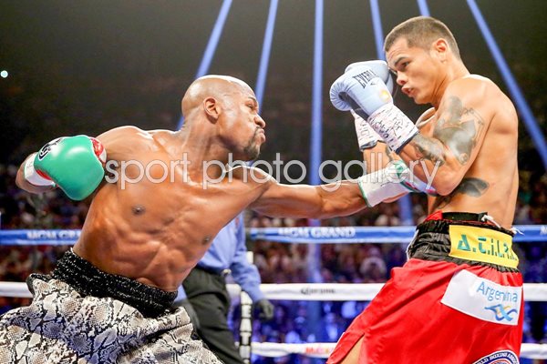 Floyd Mayweather Jr. v Marcos Maidana las Vegas 2014