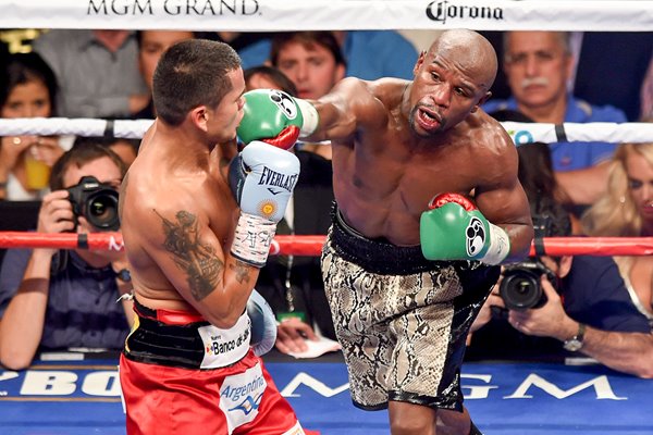 Floyd Mayweather Jr. v Marcos Maidana las Vegas 2014