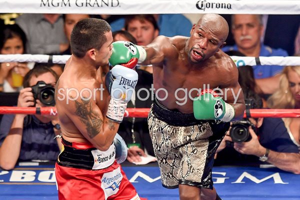 Floyd Mayweather Jr. v Marcos Maidana las Vegas 2014